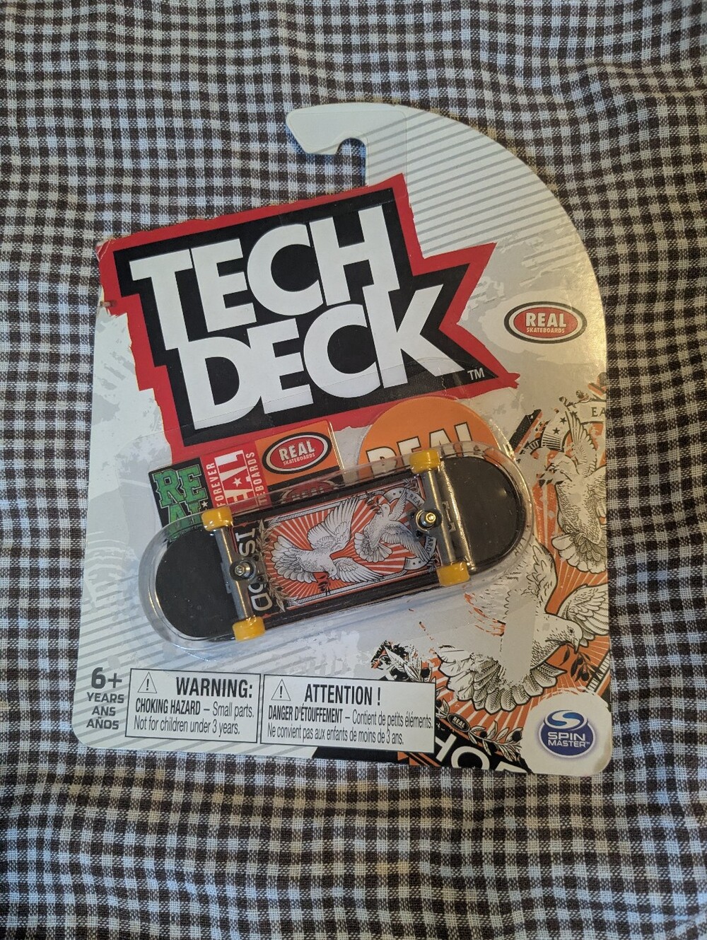 NIB New TECH DECK 2022 Real Skateboards Ishod Wair Flying Doves RARE Fingerboard